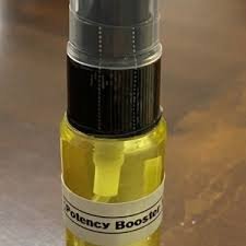 Alcohol potency booster spray