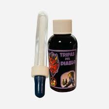 Diablo K2 liquid spray on paper